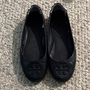 Black Tory Burch flats